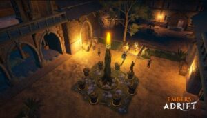 Embers Adrift add-on adds first urban monolith