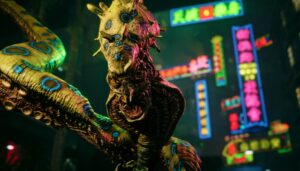 A new trailer for the horror game Slitterhead has been released